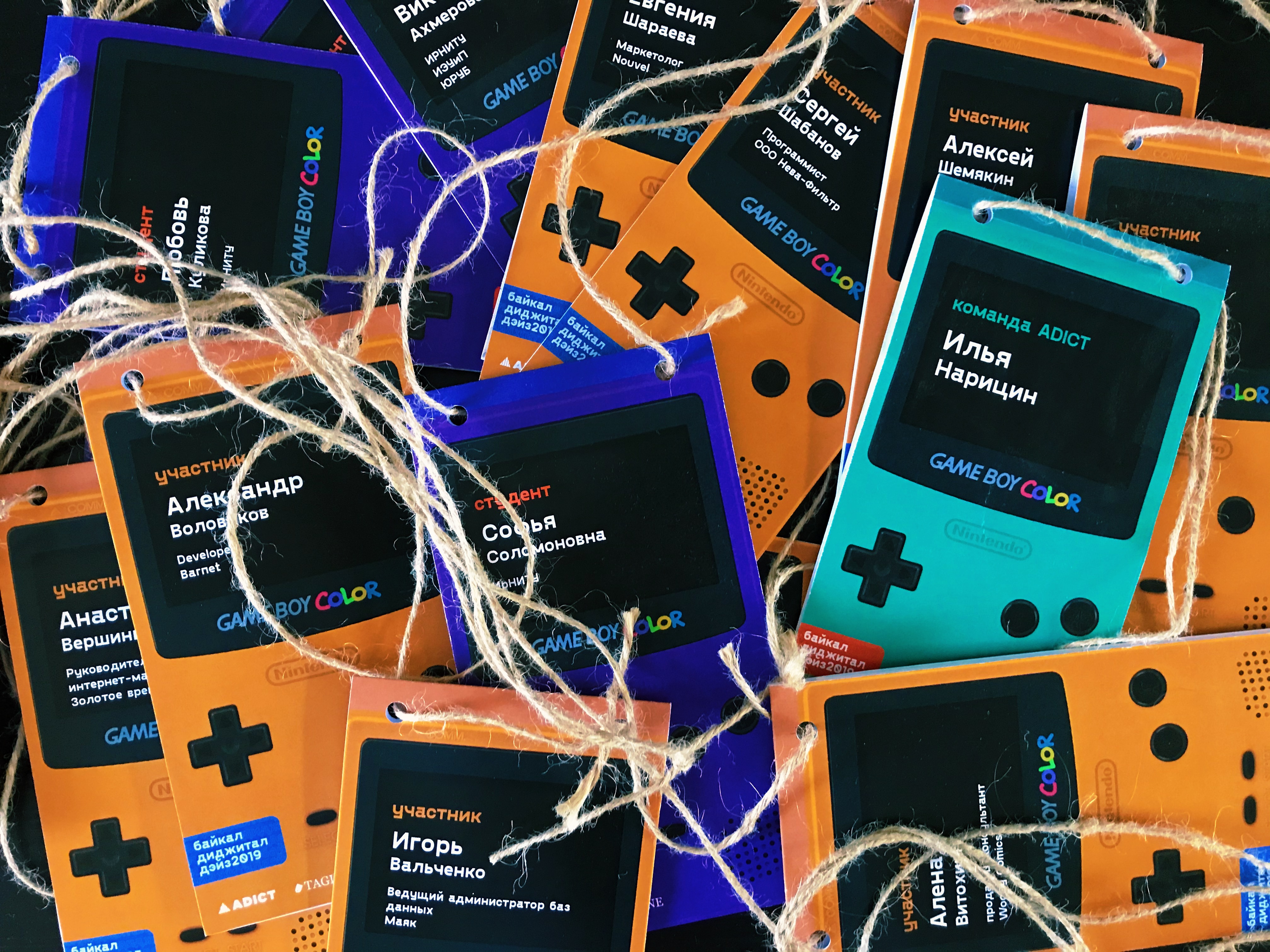 BDD 2019 — бейджи участников