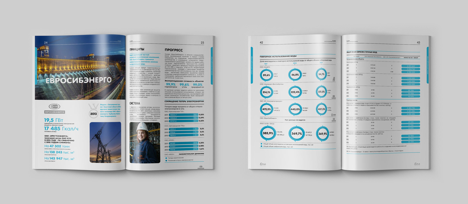 Разворот отчёта En+