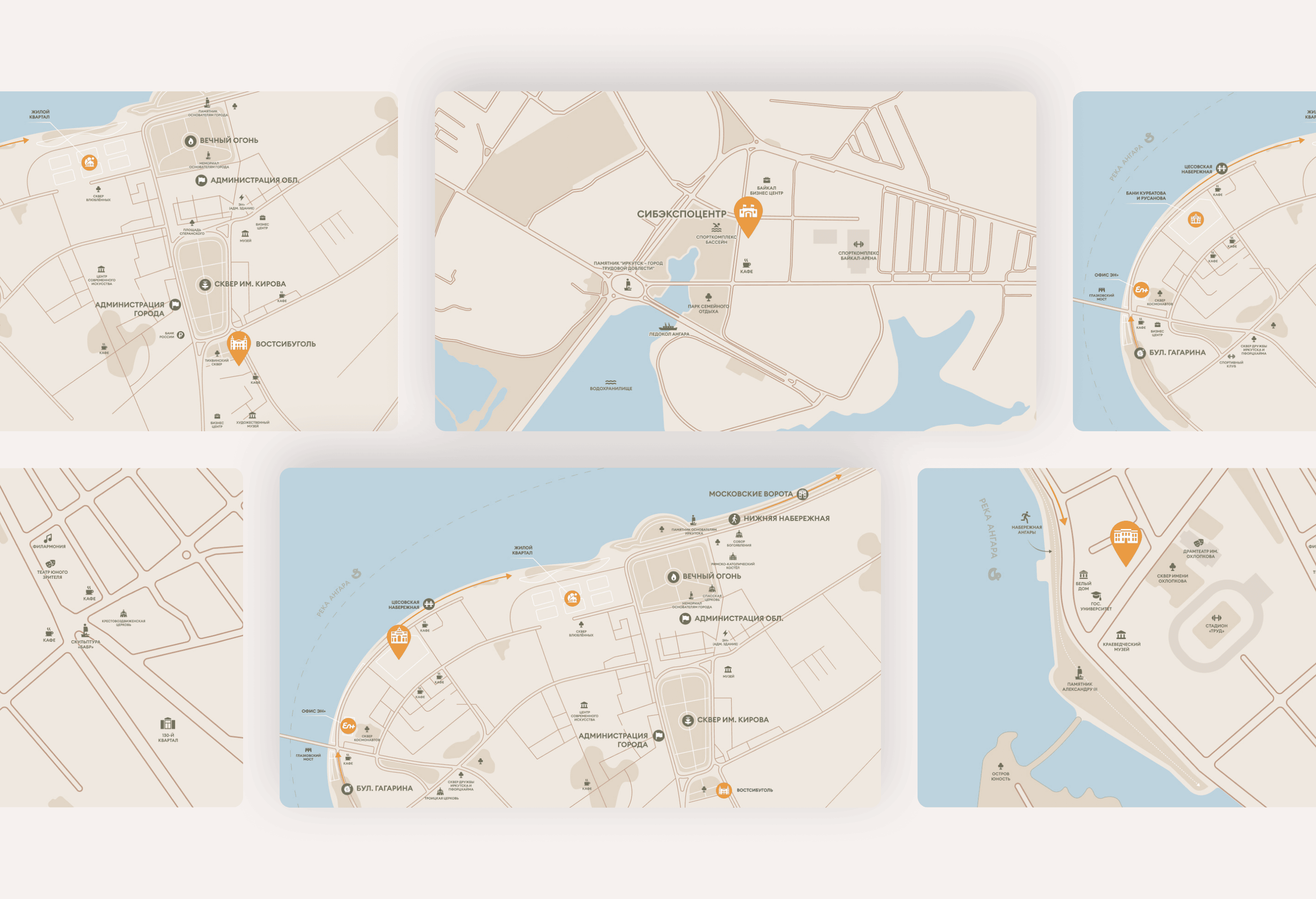 Карты объектов