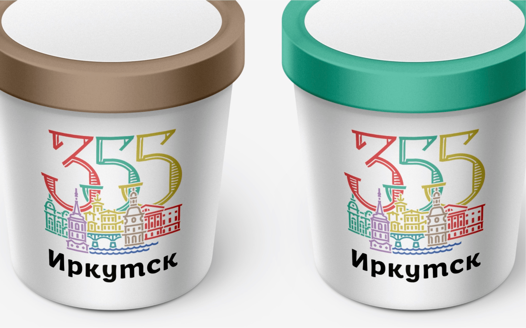 Фирменный стиль 355-летия Иркутска