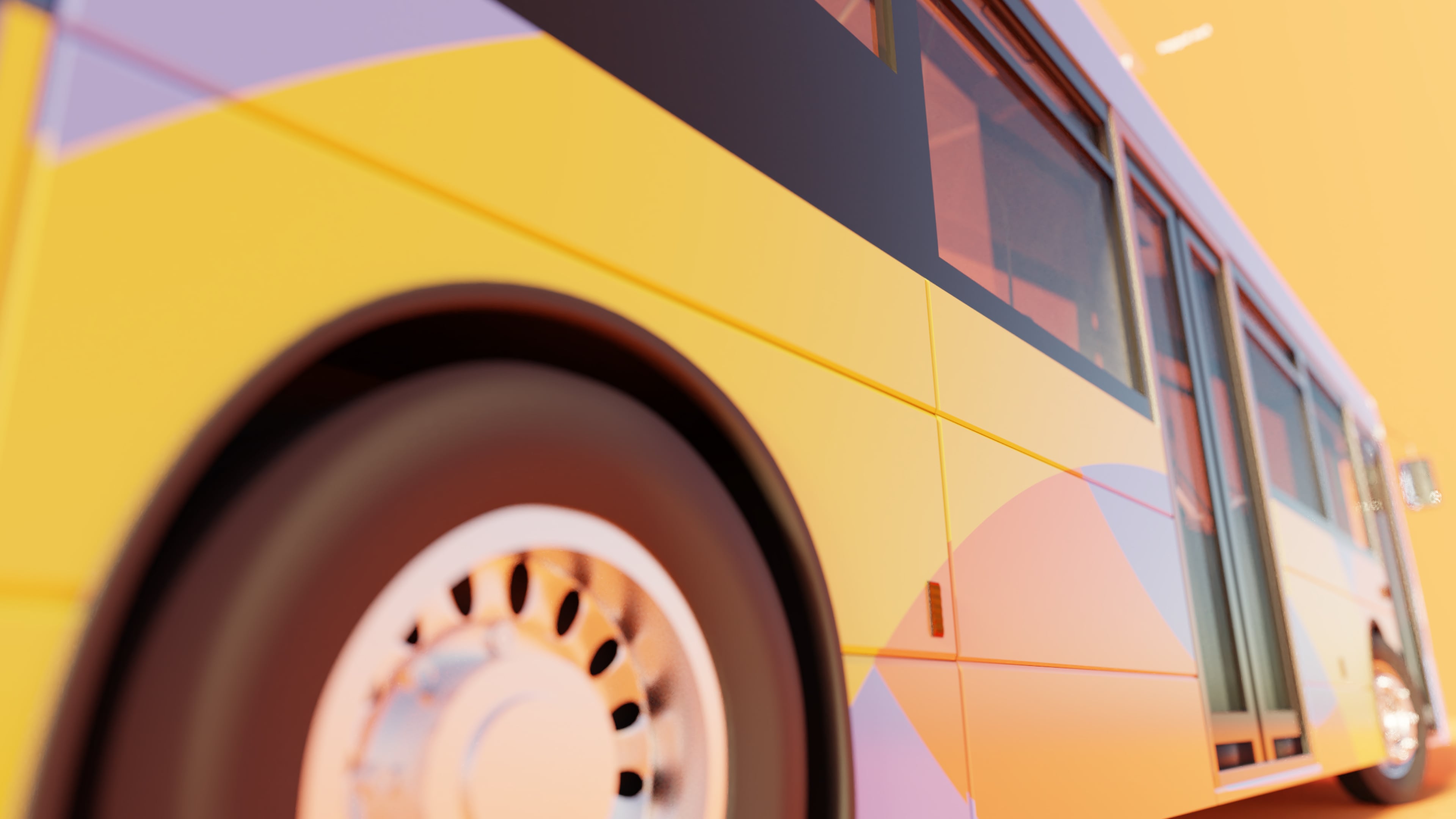 Брендированный автобус