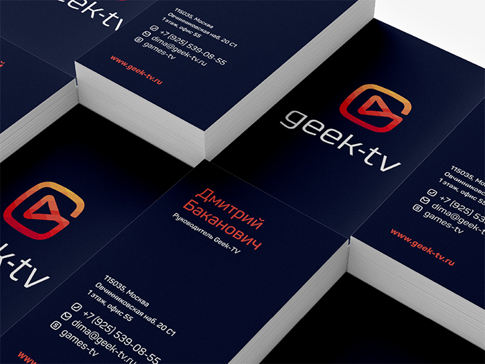 Брендинг Geek-TV