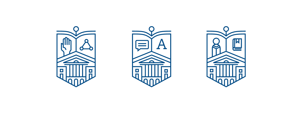Серия гербов для факультетов
