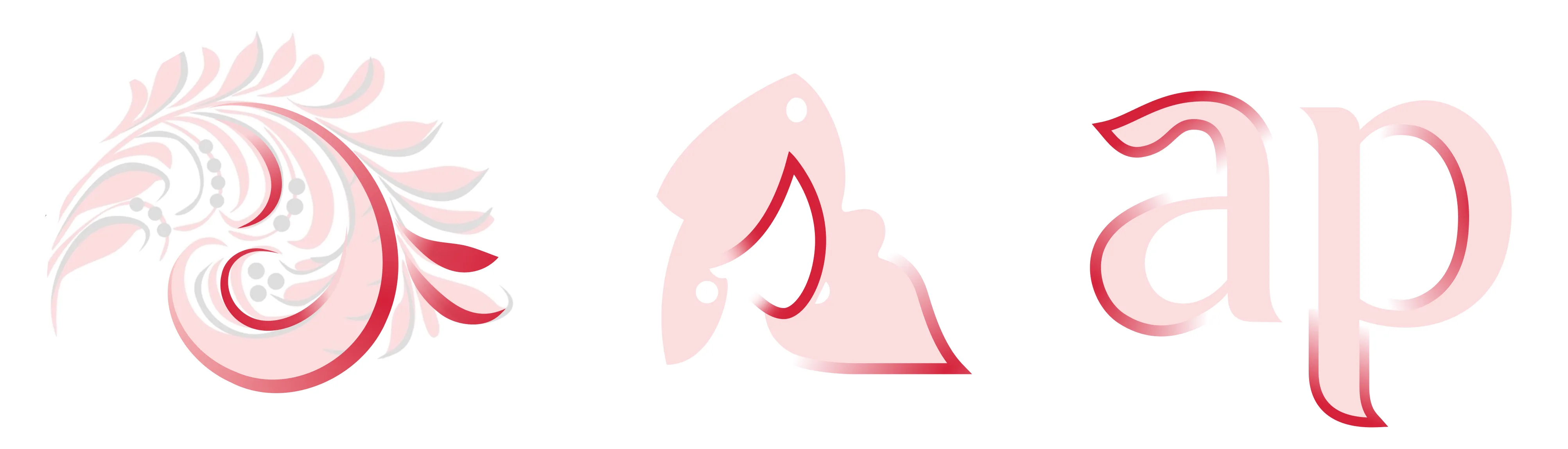 Детали логотипа кондитерской Мария