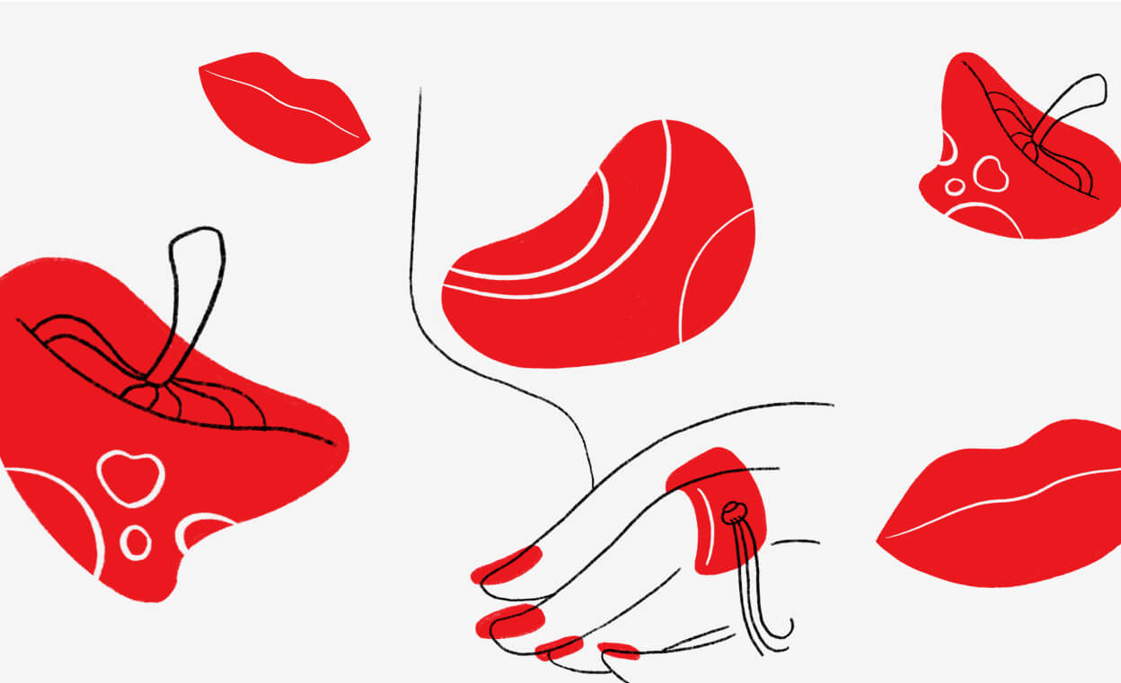 Этикетка с характером